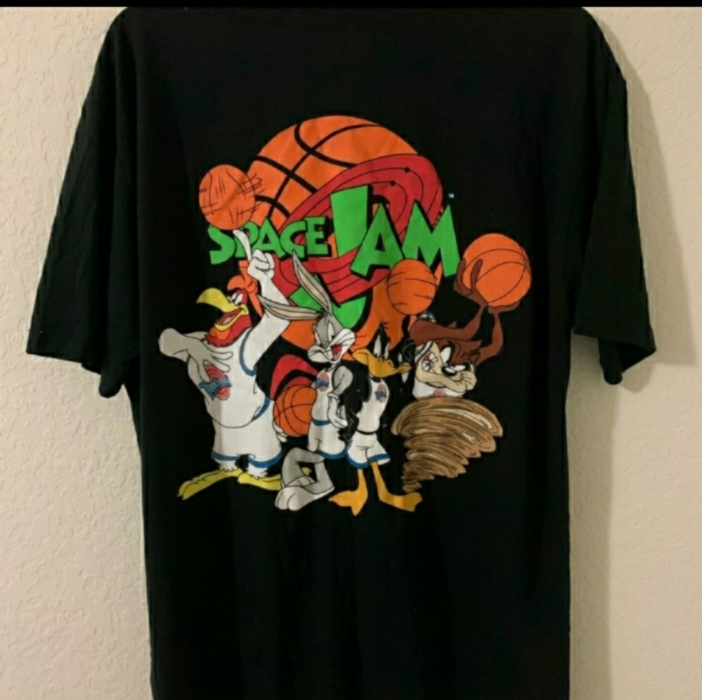 🏀🐰Space jam baseball jersey NWOT